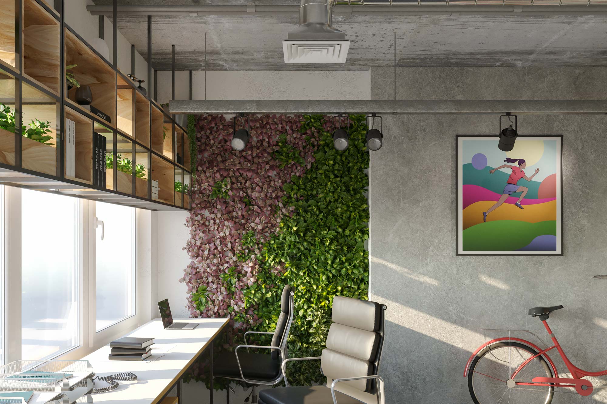 Ventilation på ett kontor